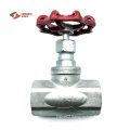 stainless steel globe valve threaded end NPT BSPT